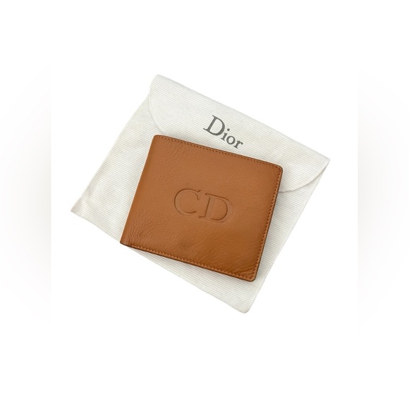 CHRISTIAN DIOR Bifold Leather Wallet - Picture 1 of 14
